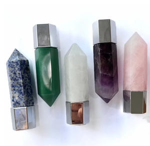 Botella de Jade con Rodillo, Mini Botella Recargable para Aceites Esenciales, Suero, Loción, Dispensador Portátil a Prueba de Fugas para Viajes, Envase para Cuidado de la Piel - Product Image 5