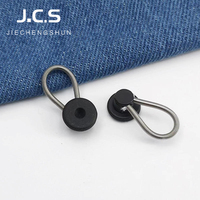 Boutons à ressort métalliques extensibles de 10 mm, 15 mm, 19 mm pour l'extension de la taille des pantalons