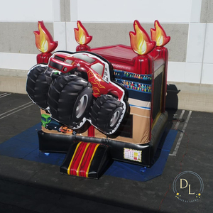 Thương mại thú vị Inflatable thư bị trả lại Nhà xe Jumper <span class=keywords><strong>bouncy</strong></span> lâu đài Inflatable Quái Vật Xe tải <span class=keywords><strong>Bouncer</strong></span> Inflatable - Product Image 2