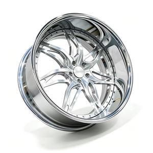 Jantes forgées Deep Disc de 22, 24 et 26 pouces, jantes à rebord profond, jantes chromées, adaptées à Chevrolet et <span class=keywords><strong>Oldsmobile</strong></span>. - Product Image 4