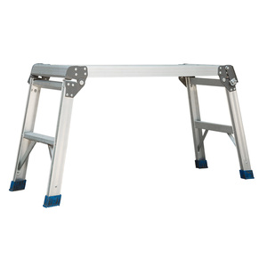 Trung Quốc nhà máy gấp bước nhôm cầu thang stepladder Telescopic 2 bước làm việc nền tảng băng ghế dự bị phân thang thang - Product Image 2