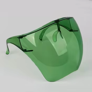 Pelindung Wajah Multiwarna Anti-Kabut Plastik Poles Doff Penutup Wajah Penuh Anti Debu Pelindung Hidung Wajah Mulut - Product Image 5