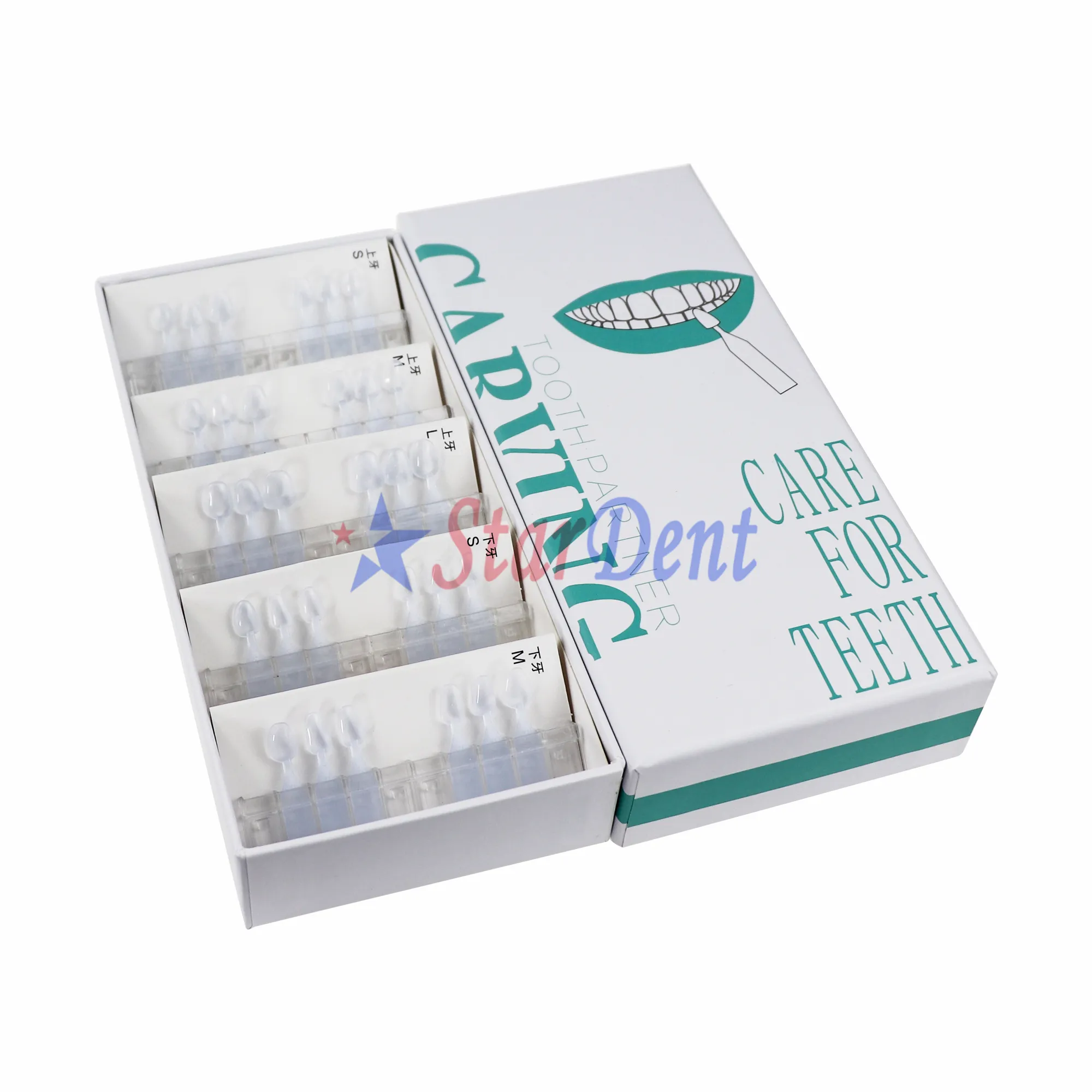Dental Vollmund zähne Modell 3D Carving Zahn abdeckung Direct Composite Template System Kiefer ortho pä disches Material