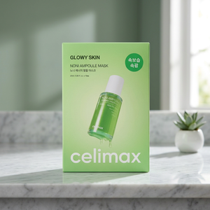 CELIMAX The Real Noni Energy Ampoule Mask 10EA Masque facial coréen hydratant, apaisant et nourrissant - Product Image 1