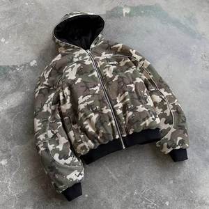 <strong>Men</strong> <strong>Zip</strong> <strong>up</strong> Jacket Streetwear Fashion Clothing Custom Logo Wholesale Manufacturer High Quality Supplier Designer New Styles - Product Image 2