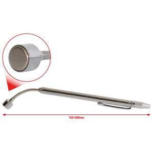 KS TOOLS-Elevador de solenoide telescópico 2 en 1 550,1023 con herramienta de limpieza y ajuste de chorro de arandela, 150-590mm - Product Image 2