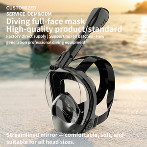 Best-Selling Factory Customization Full-Face <strong>Crivit</strong> Snorkel Mask with Detachable Camera Installation Waterproof Go Pro Suit - Product Image 1