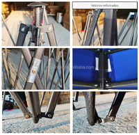 Structure en acier robuste 3x3 3x6 Renforcée Imperméable Acier au carbone Tente plissée pour foires et événements