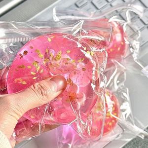 Nuevo Diseño, Edición Limitada de Primavera y Verano, Pelota Antiestrés de Flor de Cerezo Rosa de 6 cm, Juguete Blandito de Azúcar de Malta para Regalo - Product Image 2