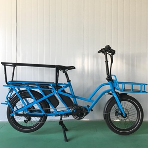Vélo électrique à double batterie, 48v 500w, vélo cargo à entraînement central - Product Image 3