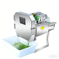Coupe-légumes domestique pour oignons et poireaux / Coupe-légumes entièrement automatique pour cafétéria, maternelle, hôtel