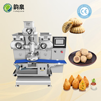 Machine automatique de fabrication de mochi à double trémie, ligne industrielle d'encrustage pour biscuits, bonbons et produits céréaliers