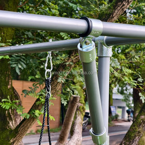 ZOSHINE batang monyet baja multifungsi, struktur diperkuat desain aman rangka mendaki luar ruangan dengan ayunan langsung dari pabrik - Product Image 4