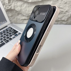 Chargement sans fil sûr Electroplated <span class=keywords><strong>Mag</strong></span> Magnetic Bumper Cover pour <span class=keywords><strong>iPhone</strong></span> 16 <span class=keywords><strong>11</strong></span> <span class=keywords><strong>Pro</strong></span> <span class=keywords><strong>Max</strong></span> Plus Glass Camera Mobile Phone Cases - Product Image 5