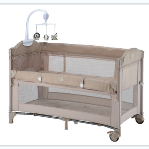 Tùy Chỉnh Gấp Trẻ Sơ Sinh Của Cũi Trẻ Em Cổ Điển Xách Tay Trẻ Em Du Lịch Giường Nóng Bán Cạnh Giường Ngủ Giường Phổ Biến Bé Cũi - Product Image 6