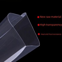 Sacs sous vide transparents haute température pour cuisson de poulet, canard, légumes et rôtisserie, emballage alimentaire