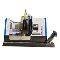 Tour vertical CNC CK5120 de 2000 mm de diamètre de tournage pour le travail des métaux