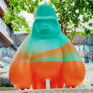 Escultura Moderna de Resina Personalizada de Fábrica con Descuento, Estatua Decorativa de Gorila de Dibujos Animados para Exteriores, Adecuada para Diseño Artístico de Halloween - Product Image 4