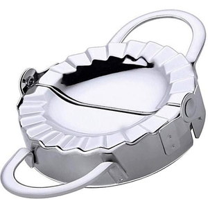 Customized Stainless Steel 3-Piece Dumpling Maker <b>Set</b> Manual Empanada Press with Three Sizes Eco-Friendly Dishwasher Safe - Product Image 1