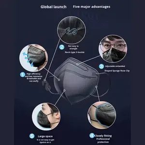 <span class=keywords><strong>Masque</strong></span> <span class=keywords><strong>de</strong></span> <span class=keywords><strong>protection</strong></span> contre les particules 3M 9513 en tissu non tissé respirant confortable 3D - Product Image 4