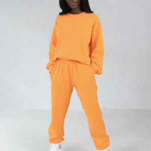 Pantalon de survêtement thermique pour femme avec taille élastique - 100% coton respirant et chaud pour l'hiver - Product Image 2