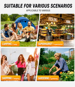 Fashion Design Collapsible 4 Wheels Heavy Duty High Load-Bearing Capacity Lightweight Utility Camper - Product Image 5