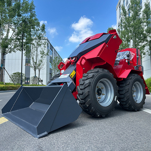 Skid chỉ đạo Bộ nạp DIESEL Kubota động cơ nhỏ Bộ nạp đi bộ phía sau Skid chỉ đạo máy xúc Bộ nạp với lâm nghiệp mulcher - Product Image 1