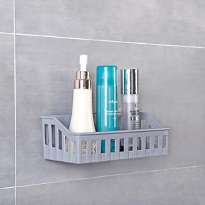 Bathroom Decoration Plastic Shelves Wall Mounted Set for Kitchen and Living Room Multifunction Storage - Product Image 2