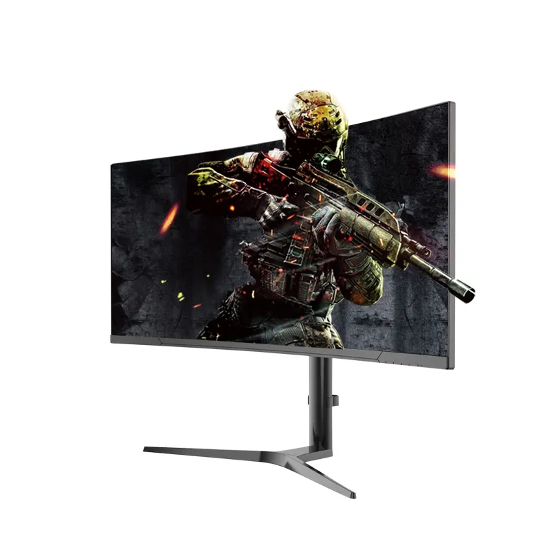 Yeni 34 inç monitör Esports oyun sınırsız 4K yüksek çözünürlüklü oyun monitörü geniş ekran kavisli 165Hz monitör