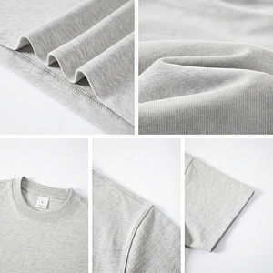 Camisetas Lisas Oversize Estilo Urbano Vintage, 400G, Algodón Pesado, Cuello Acanalado, Básicas, Personalizables con Impresión y Bordado en Pequeños Lotes - Product Image 5