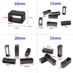 Hebillas de plástico coloridas para collar de perro POM <span class=keywords><strong>10</strong></span> 15 20 25 mm hebilla de bucle cuadrado para correas de mochila y bolsa de correas - Product Image 2