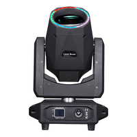 Lumière laser 120W DMX RGB à faisceau triple couleur, tête mobile, pour DJ, événements de club, double prisme, éclairage laser professionnel