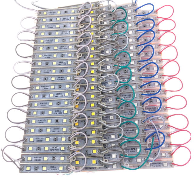 Wholesale High Quality 12v Tri-Color IP20 3pcs SMD LED Modules for Channel Letters Box Sign 5054/5050
