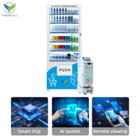 Умный вендинговый аппарат VFresh для отелей: диспенсер туалетных принадлежностей с функцией контроля температуры и сервисным роботом с ИИ для бесконтактной доставки