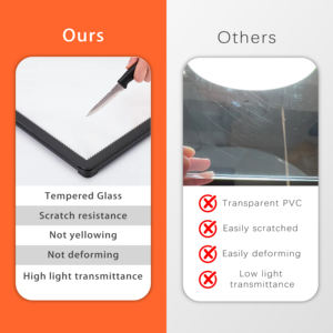 A1 A2 A3 A4 boîte <span class=keywords><strong>à</strong></span> lumière LED sans cadre pour Restaurant cinéma Marketing cadre d'affichage suspendu boîte <span class=keywords><strong>à</strong></span> lumière publicitaire panneau de Menu Led - Product Image 4