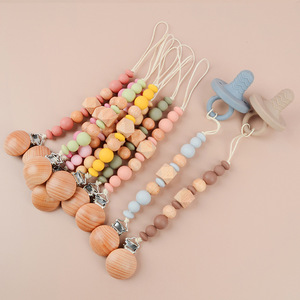 Muslimbeads Infant capezzolo placare succhietto clip a catena supporto fittizio clip per ciuccio a catena Anti-goccia per bambini - Product Image 1