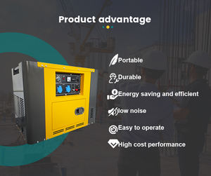 6KVA 6KW 7KVA 7KW שקט סט גנרטור דיזל נייד סט גנרטורים דיזל - Product Image 5