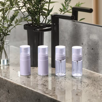 45ml 60ml 80ml 100ml pour les bouteilles de pulvérisation de brouillard en plastique cosmétique PET blanc clair Bouteilles de toner vides pour le visage pour l'utilisation du shampooing