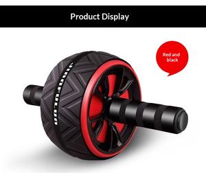 Rouleau d'entraînement musculaire personnalisé à <span class=keywords><strong>prix</strong></span> abordable avec logo, rouleau abdominal AB Wheel Carver avec tapis <span class=keywords><strong>de</strong></span> genoux gratuit pour l'entraînement à domicile - Product Image 6