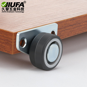 Roulettes de porte coulissante Jiufa en acier laminé à froid YM-3212 pour portes d'armoires - Product Image 1