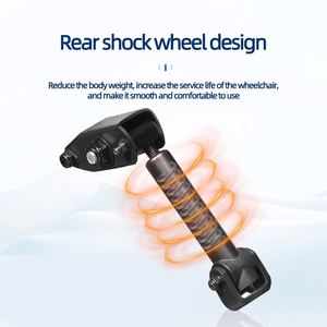 Fauteuil roulant pliable pour enfant, entièrement inclinable, design léger en métal, adapté à la réadaptation des enfants handicapés - Product Image 5