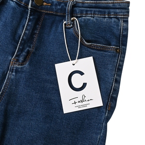 Best Quality Hot Selling Thick <strong>Paper</strong> Hang <strong>Tag</strong> Luxury <strong>Paper</strong> Clothing Hang <strong>Tag</strong> Eco Friendly With Brand Logo Garment Hang <strong>Tag</strong> - Product Image 3