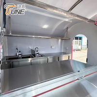 Nuevo Carrito Móvil de Comida para Cafetería, Crepería, Pizza, Restaurante, Camión de Comida Pequeño, Carrito de Hot Dogs