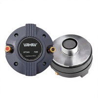 VAMAV HF34A Penjualan Langsung Pabrik Klakson Khusus untuk Driver Suara DJ 2.85 Inch 1.35" VC Ferrite Audio Speaker Stereo Woofer