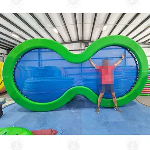 Vòng Lưới Võng Nước Chơi Phòng Chờ Inflatable Nước Spa Võng Hồ Bơi Bơm Hơi Float Võng Nước Với Người Giữ Cốc