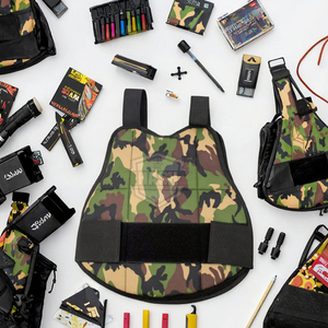 Chaleco de Protección Corporal para Paintball, Protección para el Pecho, Chaleco Deportivo Acolchado Suave, Chaleco de Absorción - Product Image 3