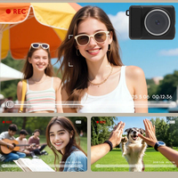 Mini 1080P HD 2.0" LCD verborgen zaklamp met ingebouwde batterijhouder, digitale zakcamera voor dagelijks gebruik, vlogs/vergaderingen/opnames