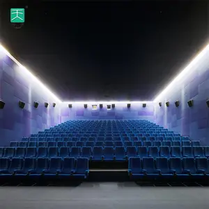 TianGe soundproof room acoustical solution system glass wool sound reflecting wall cinema acoustic panels in foshan for ceiling