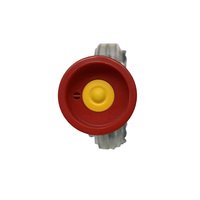 Balise clignotante jaune 8 LED pour barricade routière, balise de signalisation routière pour la sécurité des voies, feux d'ambulance, lumière de cône de signalisation IP66
