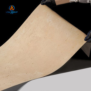 Nouvelle conception de pierre flexible en porcelaine douce pour la décoration murale, carreaux flexibles MCM, pierre de travertin imprimée - Product Image 1